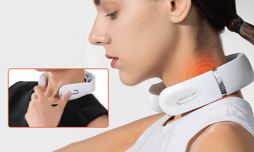 Hilipert Portable Neck Massager – Relieve Tension and Neck Pain in Just 15 Minutes