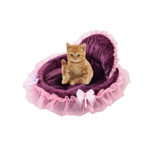 Heart-Shaped Pet Bed