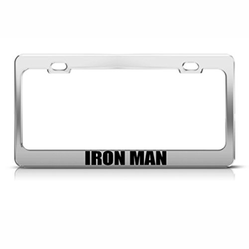 Ironman License Plate Frame
