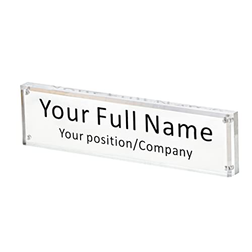 Personalized Desk Name Plate