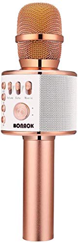 BONAOK Wireless Karaoke Microphone