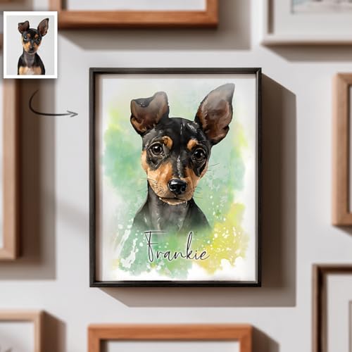 Personalized Dog Portrait