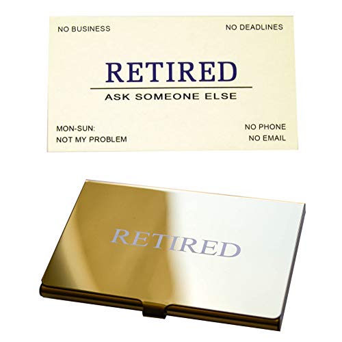 Retirement Business Cards