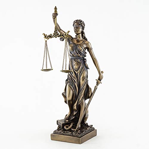Bronze Lady Justice Statue
