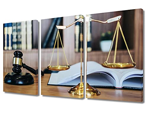 Painting With Judge Gavel