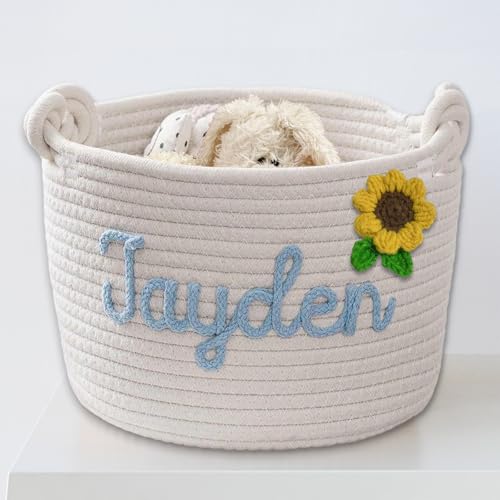 Personalized Cat Toys Basket