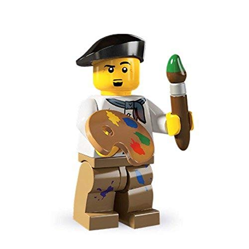 LEGO Painter Figurine