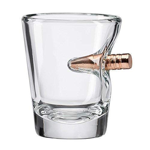 Real Bullet Shot Glass