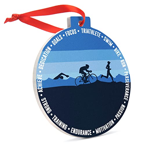 Triathlon Ornament