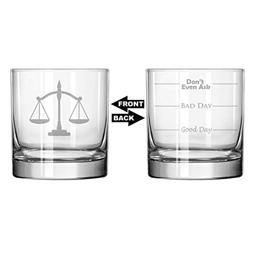 Personalized Scales Of Justice Glasses