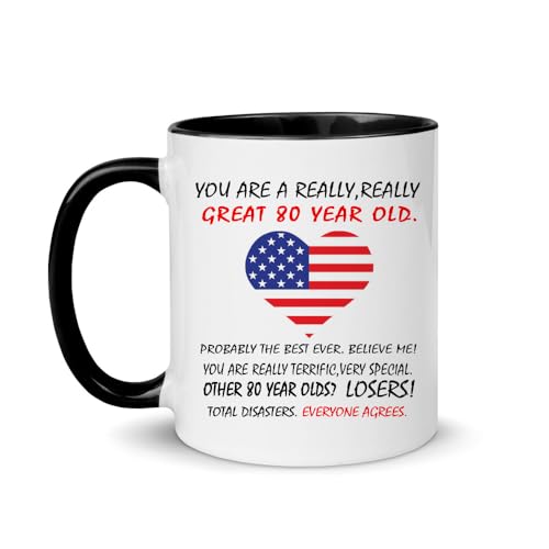 Funny 80th Birthday Mug
