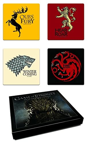 House Sigil Coaster Set
