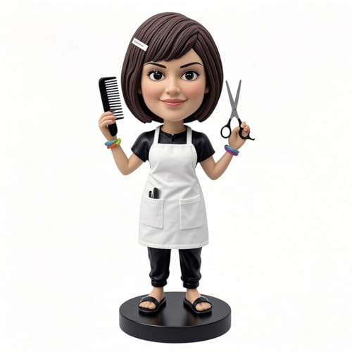 Personalized Hairdresser Bobblehead