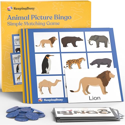 Active Minds Animal Bingo