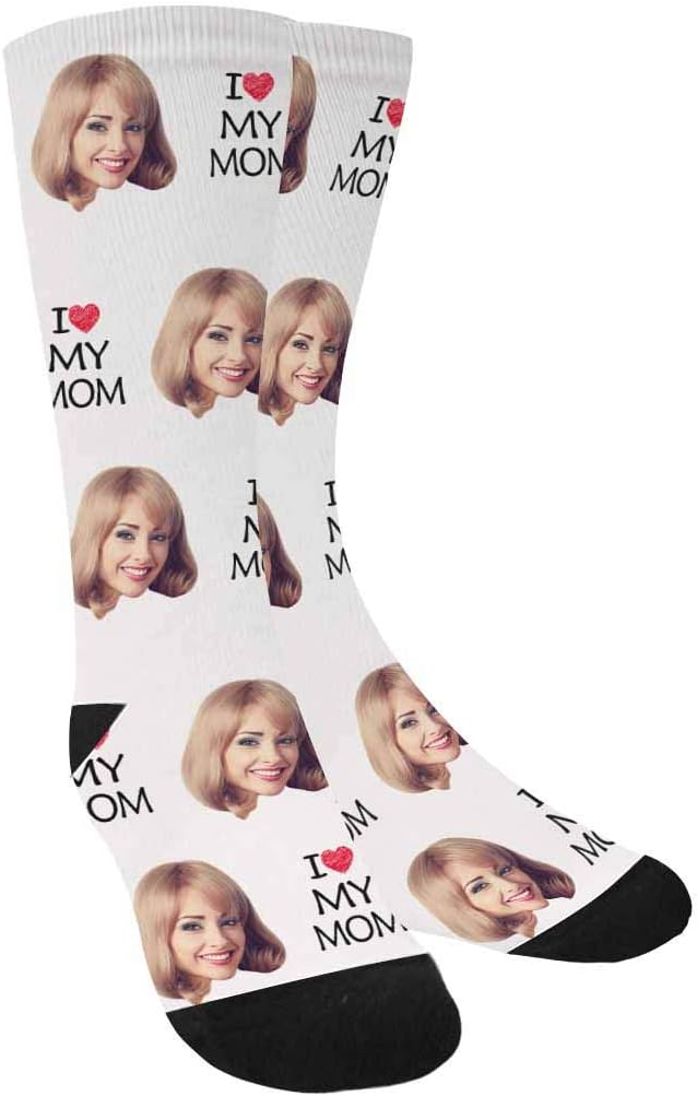 I Love Mom Socks
