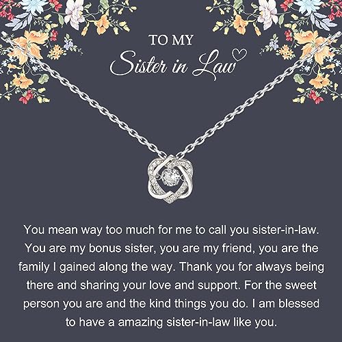 Sister-In-Law Necklace