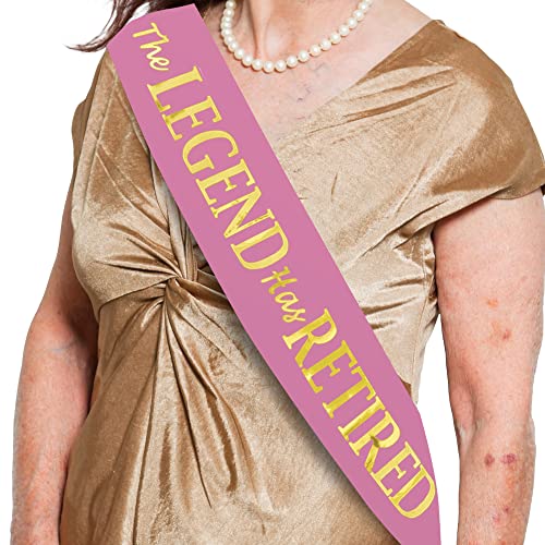 Retirement Novelty Sash
