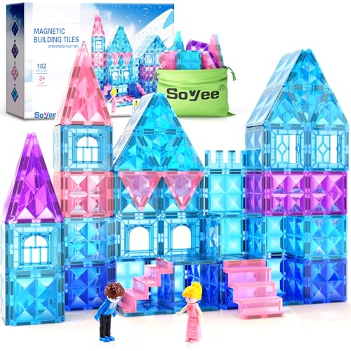 Princess Castle Magnetic Tiles