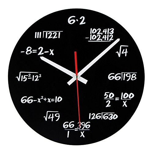 Math Wall Clock