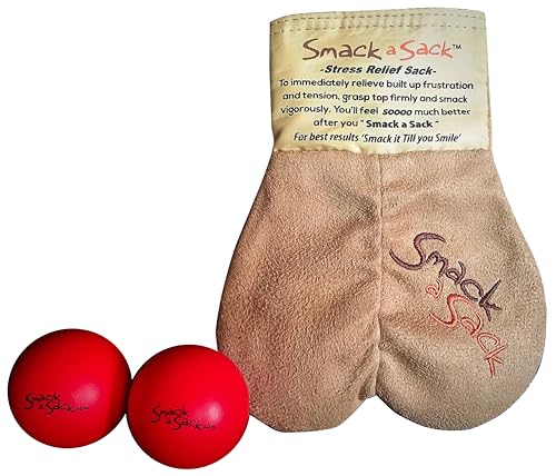 Smack-a-sack stress ball
