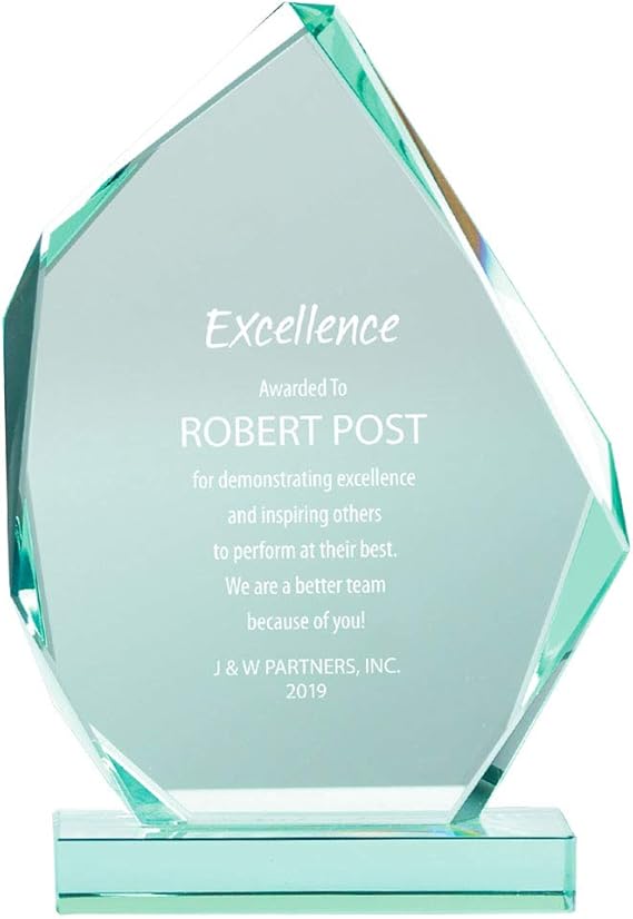 Award Celebrating His Achievements