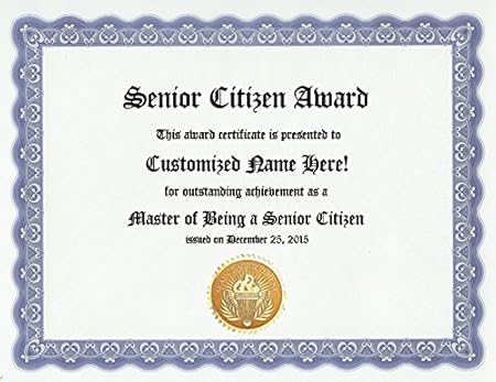 Senior Citizen Award