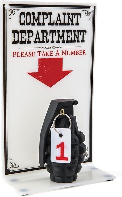 Complaint Ticket Dispenser