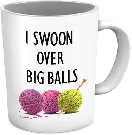 Funny Crochet Mug