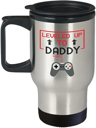 Leveled Up To Daddy Mug