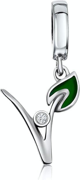 Rhinestone Vegetarian Necklace