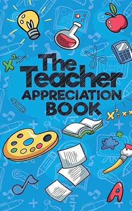 Personalized Teacher Appreciation Book