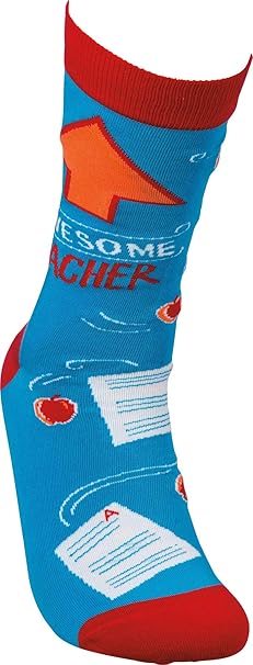 Awesome Teacher Socks