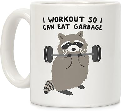Funny Fitness-Themed Mug