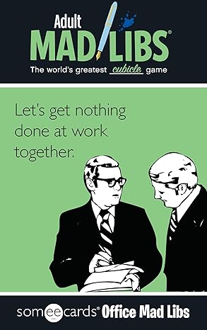 Mad Libs Office Edition