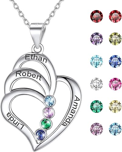 Customize your birthstone necklace