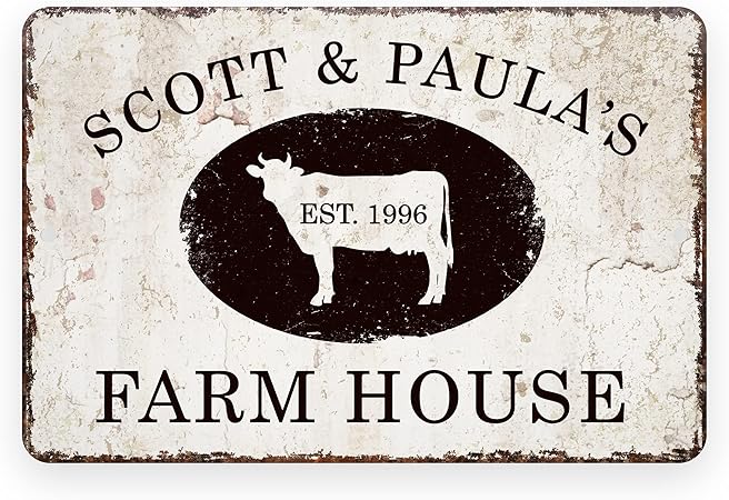 Personalized Farm Decor