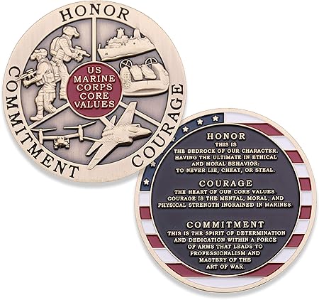 USMC Values Coin