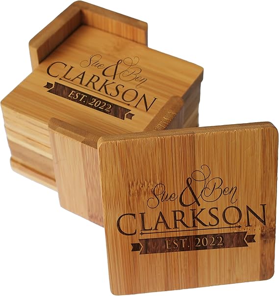 Handmade Bamboo Coasters