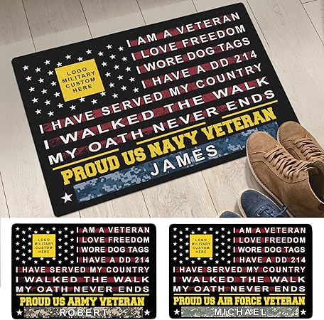 Veteran Door Mat