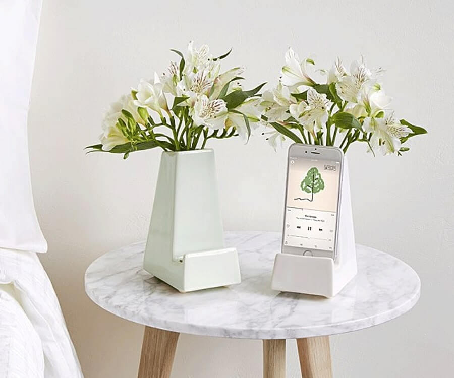 Bedside Smartphone Vase