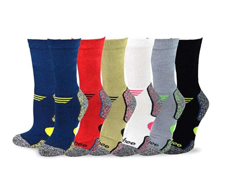 colorful diabetic socks