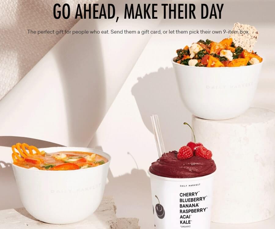 Daily Harvest Giftbox