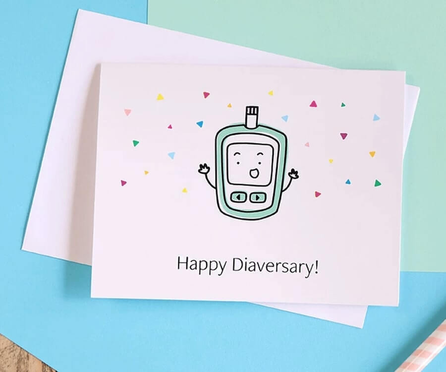 diabetes greeting cards