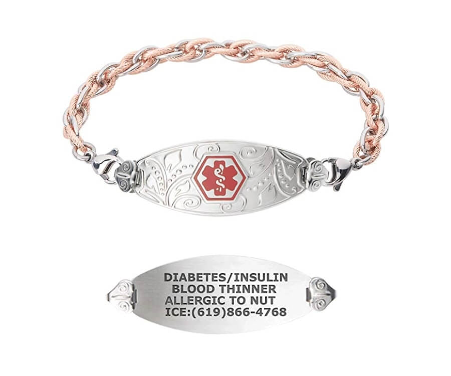 diabetes medical alert charm