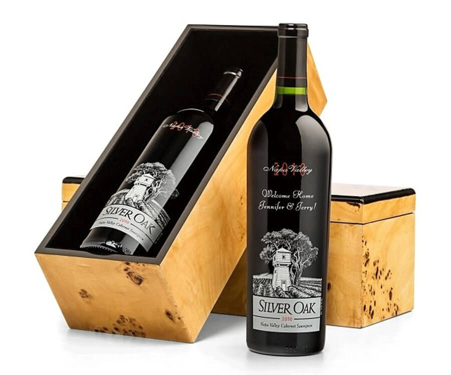 Engraved Wine Gift Box