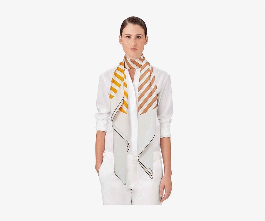 Herm&egrave;s Pois Optique Scarf