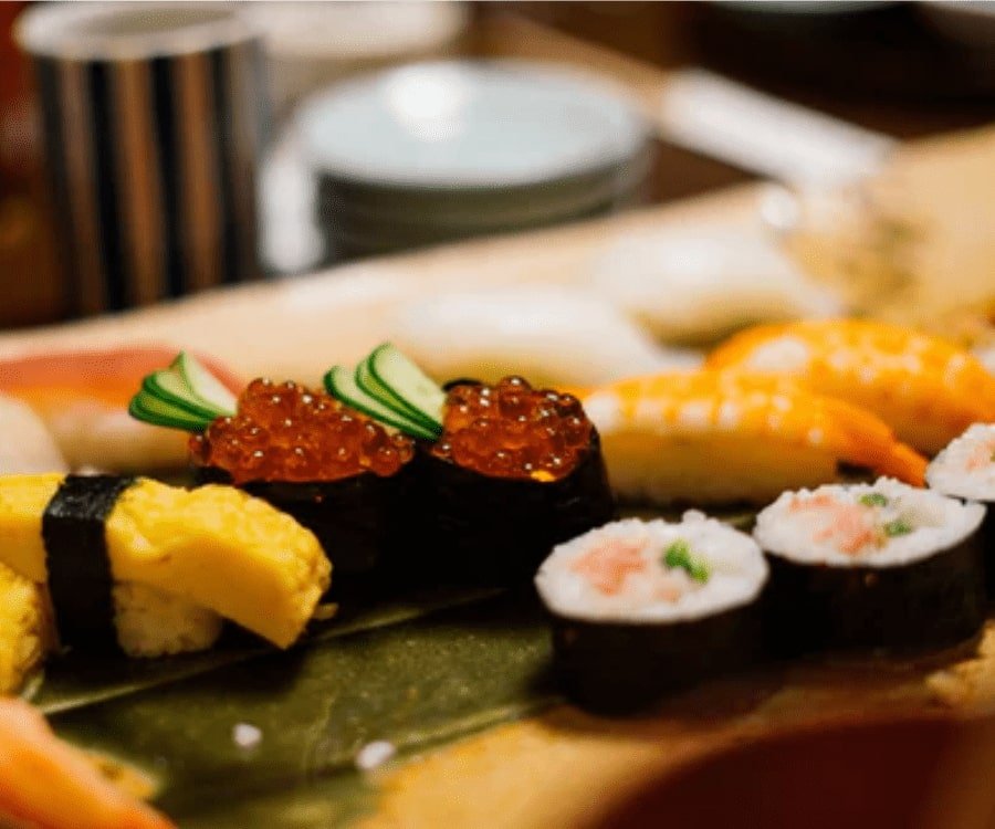 Home Cooked Sushi Push Present