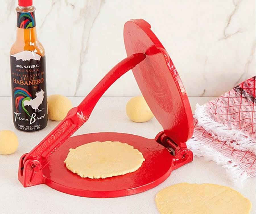 Homemade Tortilla Press