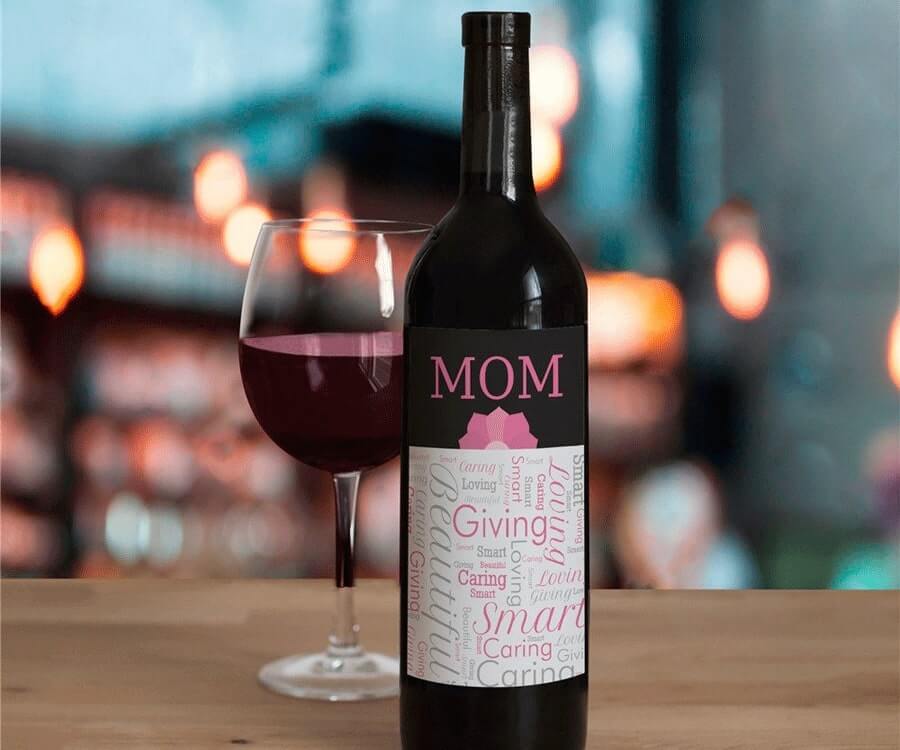 Personalized Wine Bottle