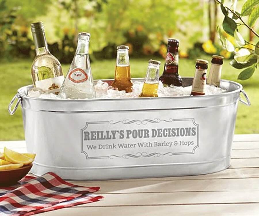 Poor Decisions Beer Tub